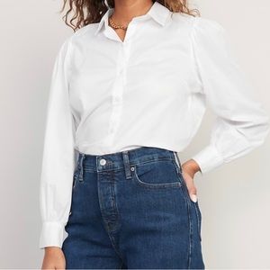 Old Navy size XL Tall, white blouse